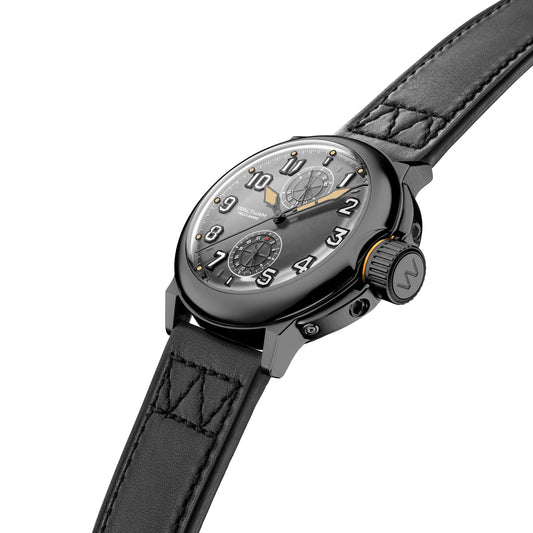 Field & Marine Dual Time Dark Grey Dial