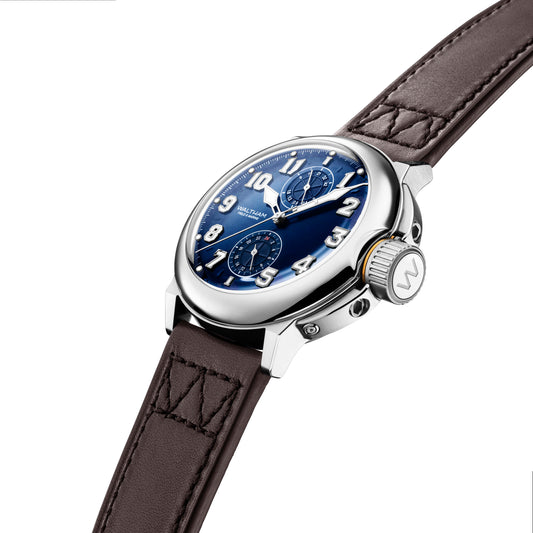 Field & Marine Dual Time Royal Blue Dial