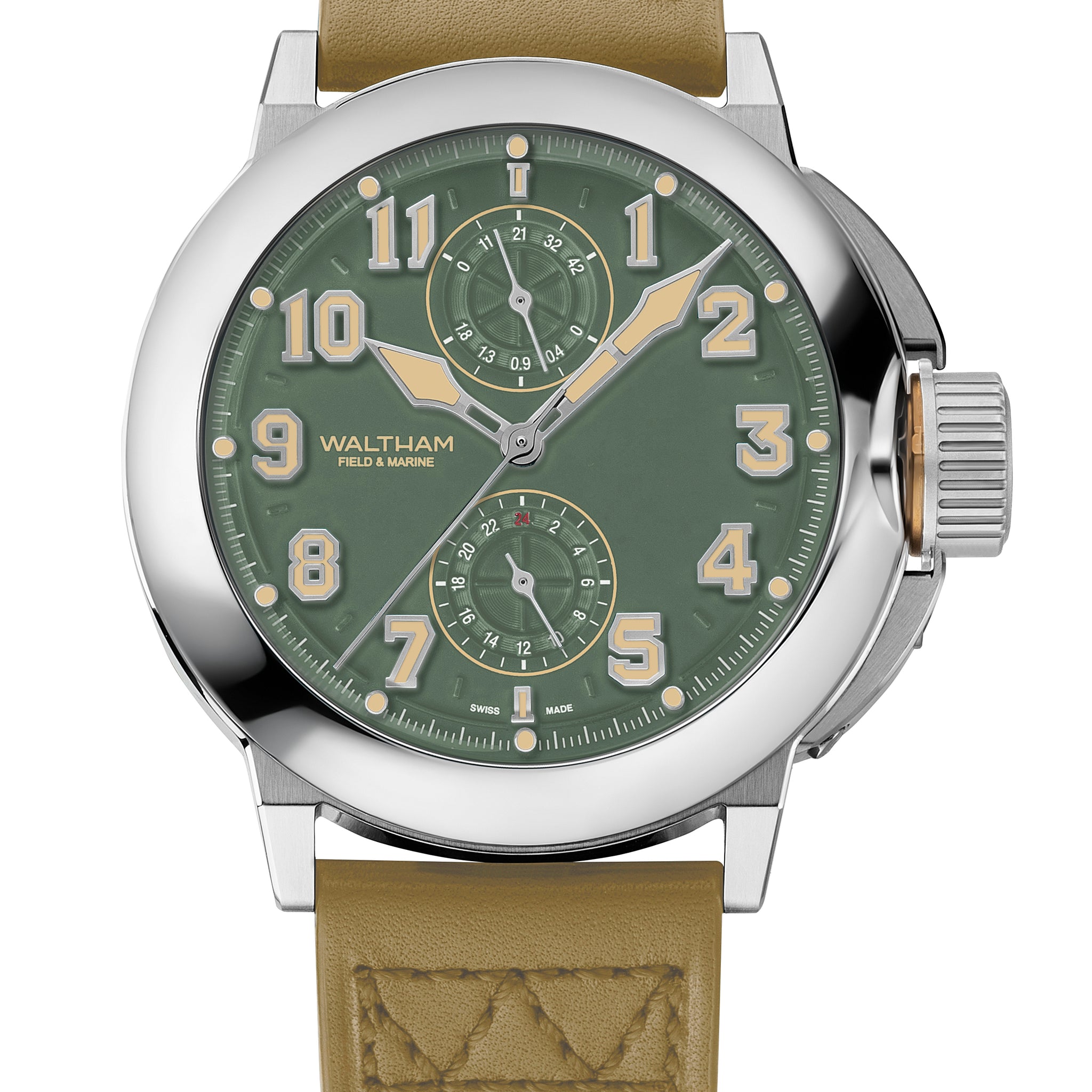 Field watch vert dense watch price VAER C4 Tactical Field Solar DLC 20ATM, Sapphire Glass, USA Assembled FKM Waffle Strap - Black 40 Value Single Pass Recon - Olive 0