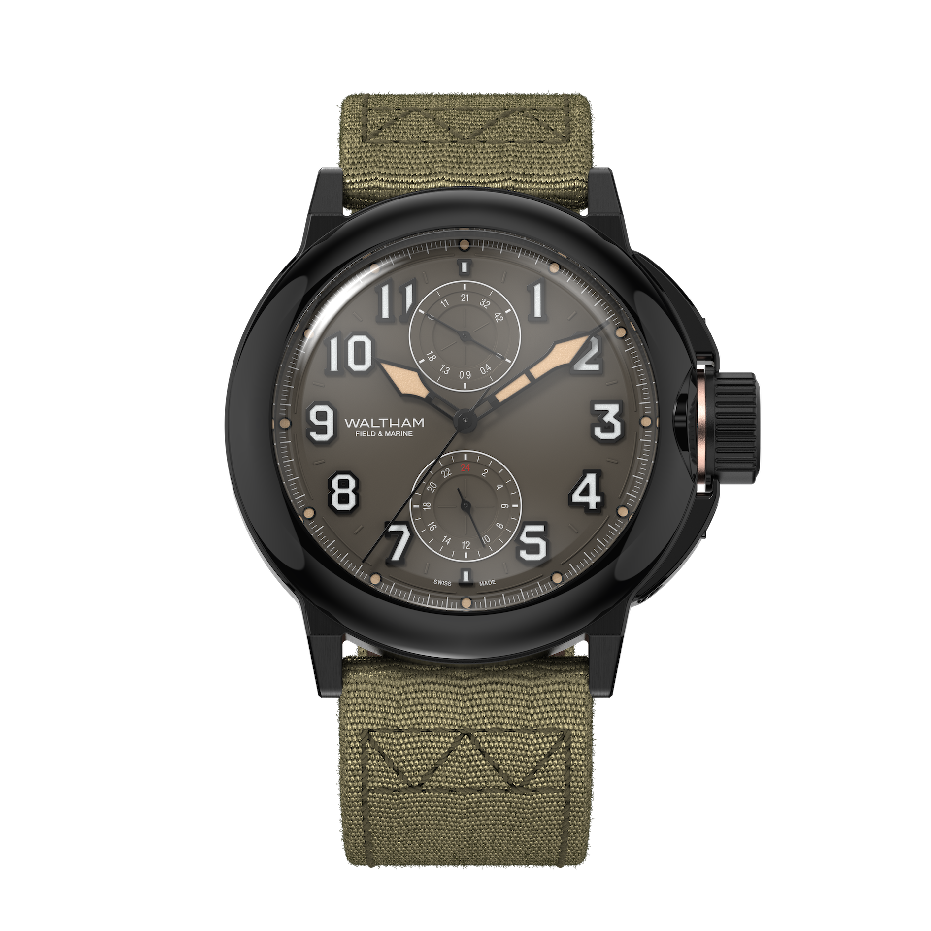 2025 Field & Marine Dual Time Gunmetal Military Grey - Preorder