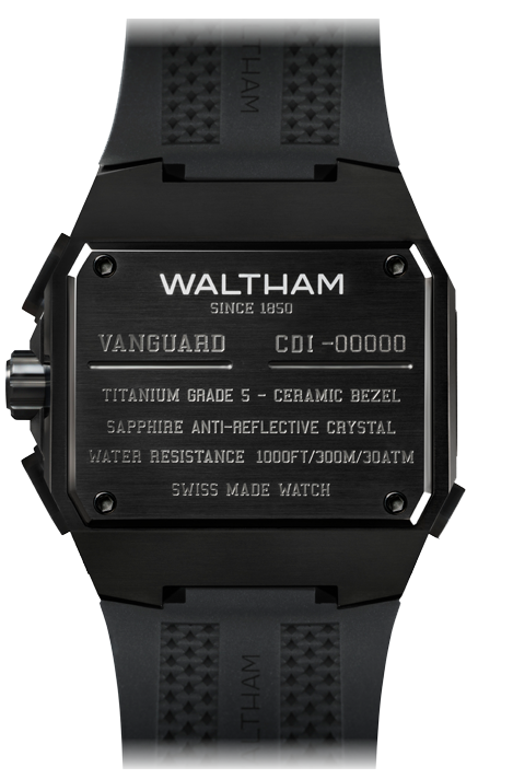 GMT watch | Waltham CDI Blackmatter Retro View
