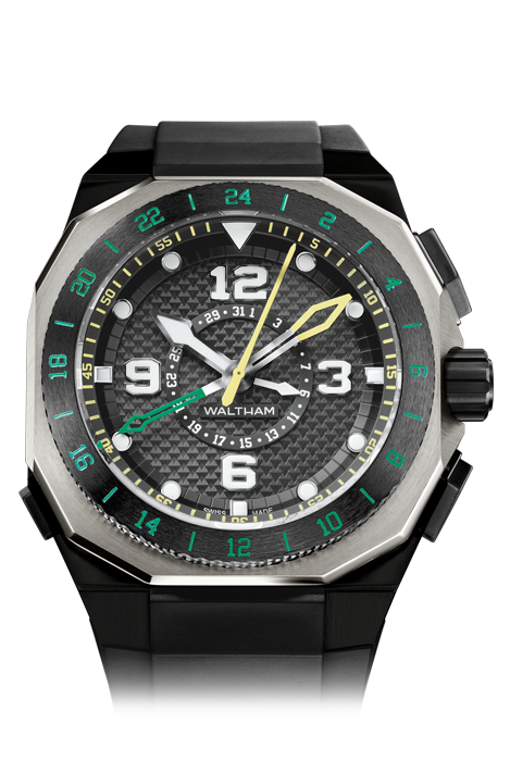 Orologio GMT | Waltham CDI Eclipse Front View