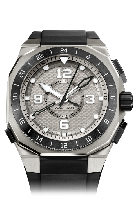 GMT watch | Waltham CDI Pure Front View