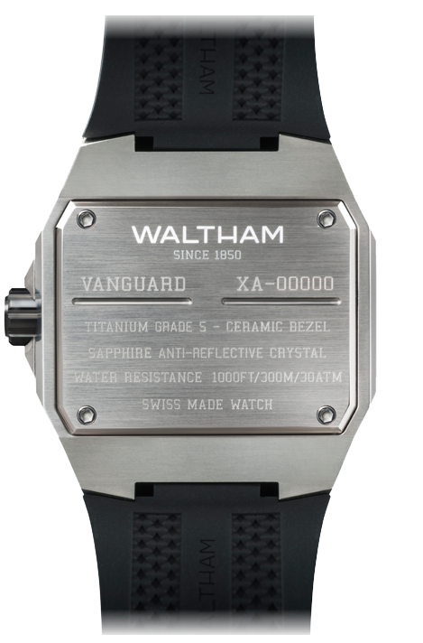 Orologio meccanico automatico in titanio | Waltham XA Pure Retro View