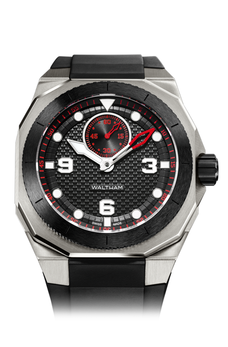 Mechanical titanium watch | Waltham XA Pure Front View
